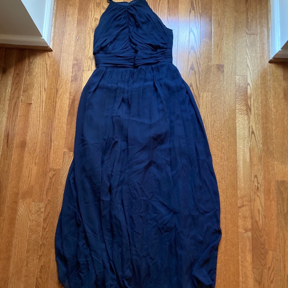 Navy Maxi Formal Dress